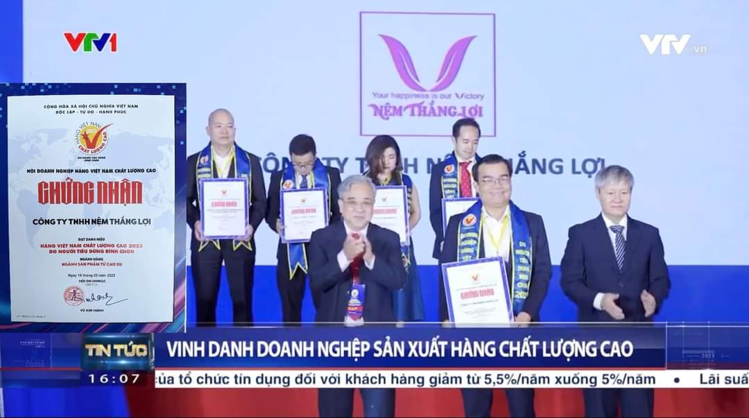 Nệm cao su thiên nhiên super win thắng lợi